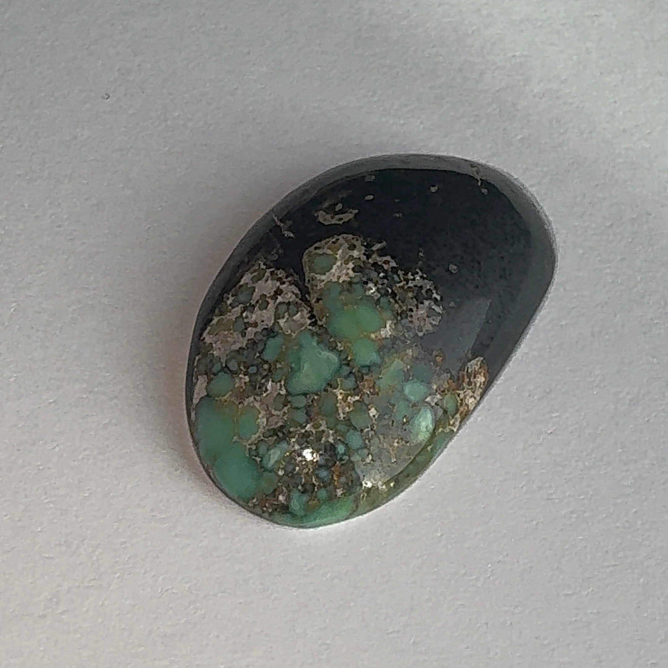 25ct Variscite bi valve pseudomorph