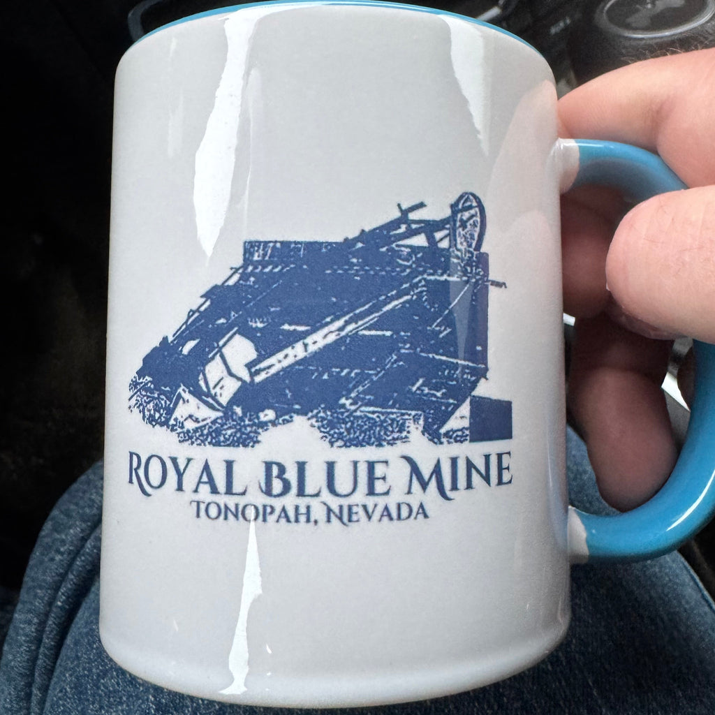 Royal Blue Mine Coffee Mug
