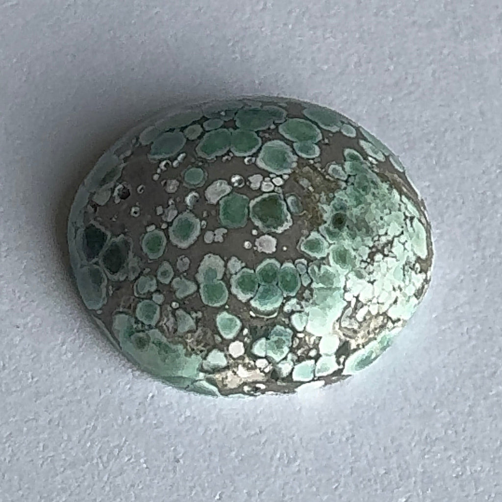 18ct Variscite bi valve pseudomorph