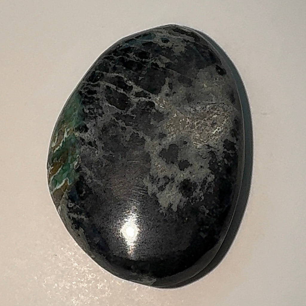 14ct Variscite bi valve pseudomorph