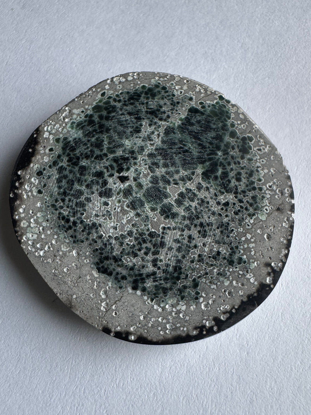 74ct Variscite bi valve pseudomorph