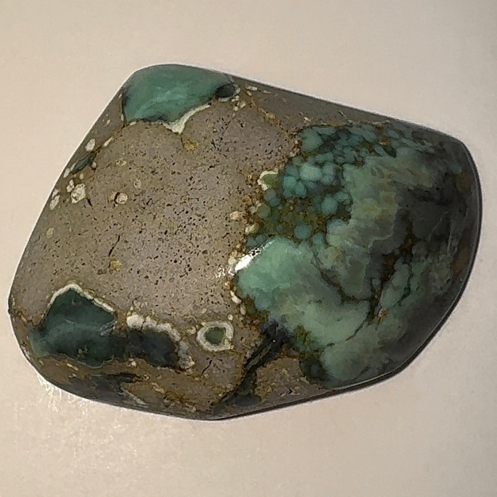13ct Variscite bi valve pseudomorph