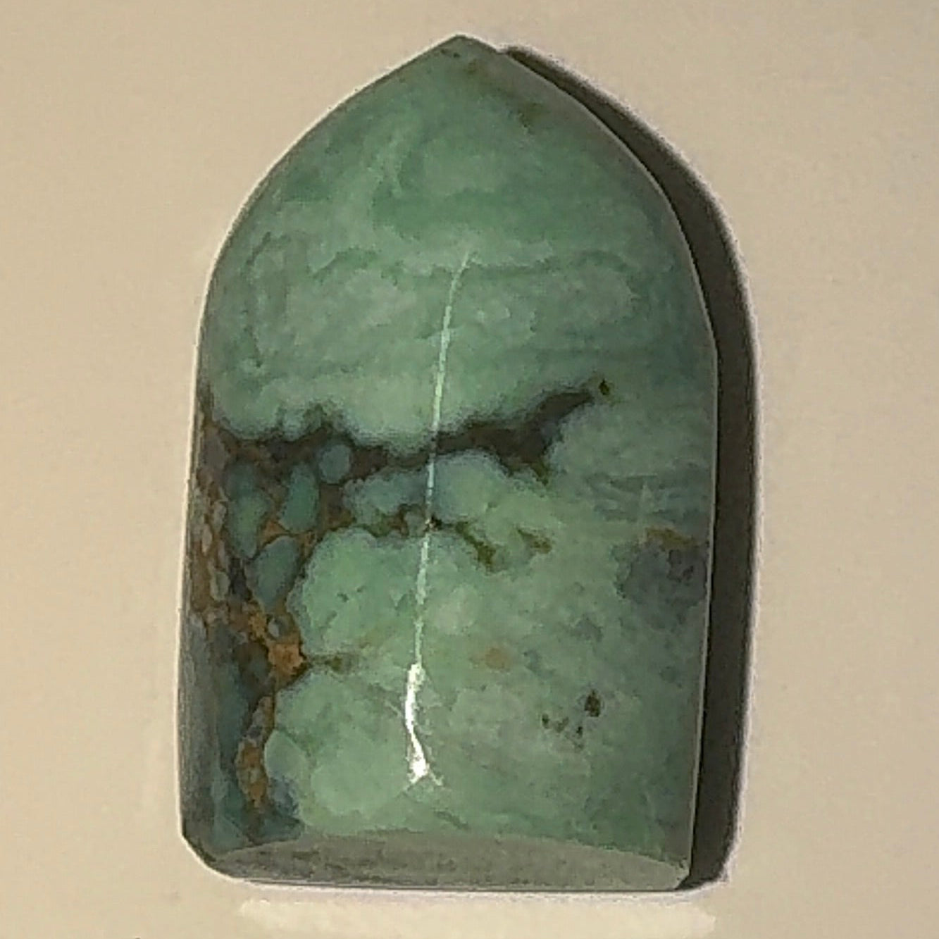 4ct Variscite bi valve pseudomorph