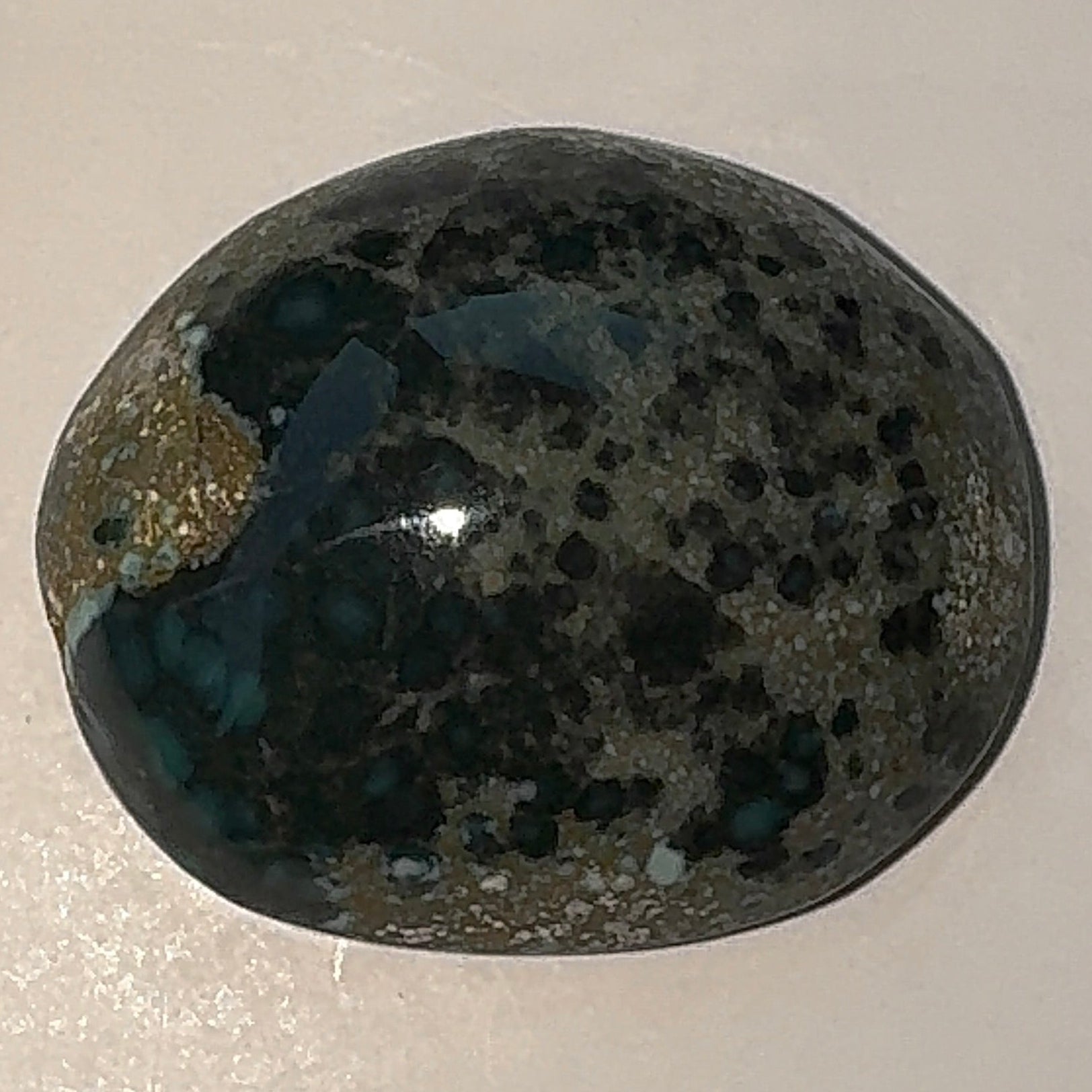 12ct Variscite bi valve pseudomorph