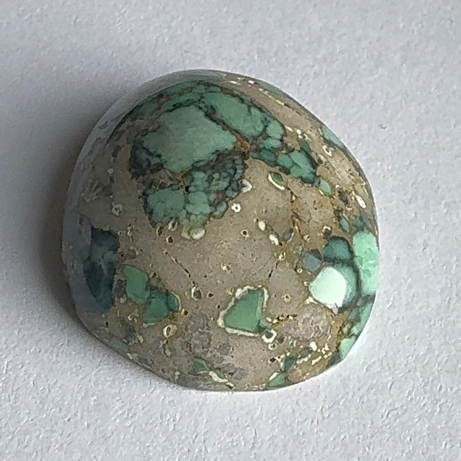 52ct Variscite bi valve pseudomorph