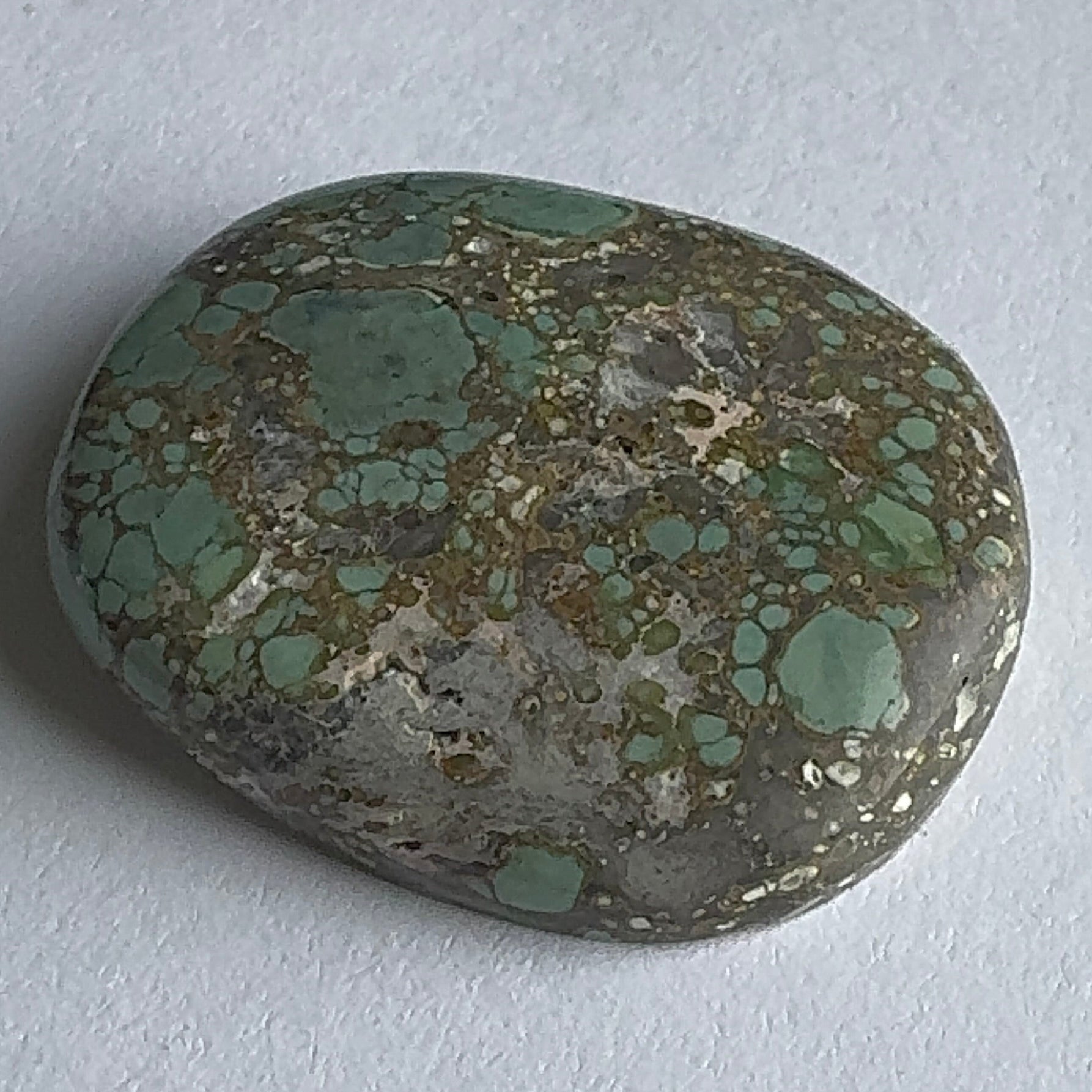 55ct Variscite bi valve pseudomorph