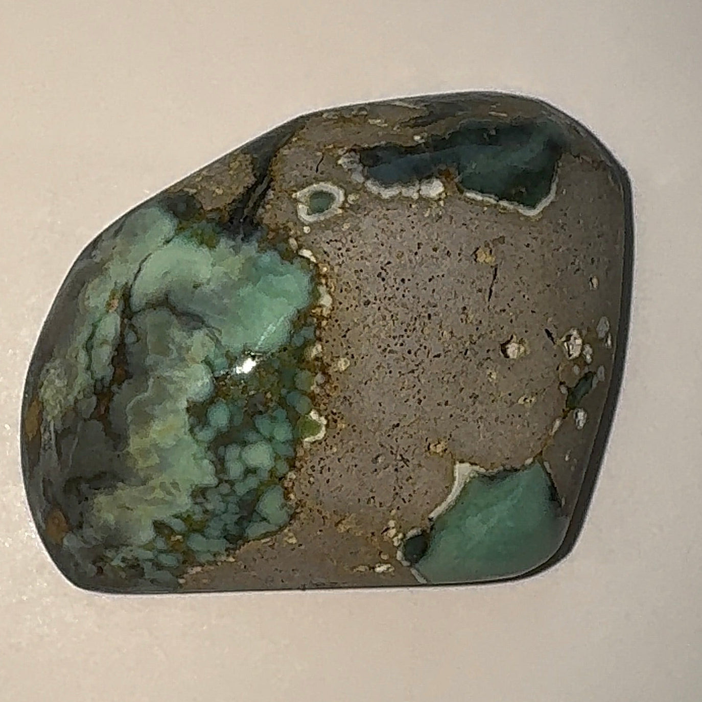 13ct Variscite bi valve pseudomorph