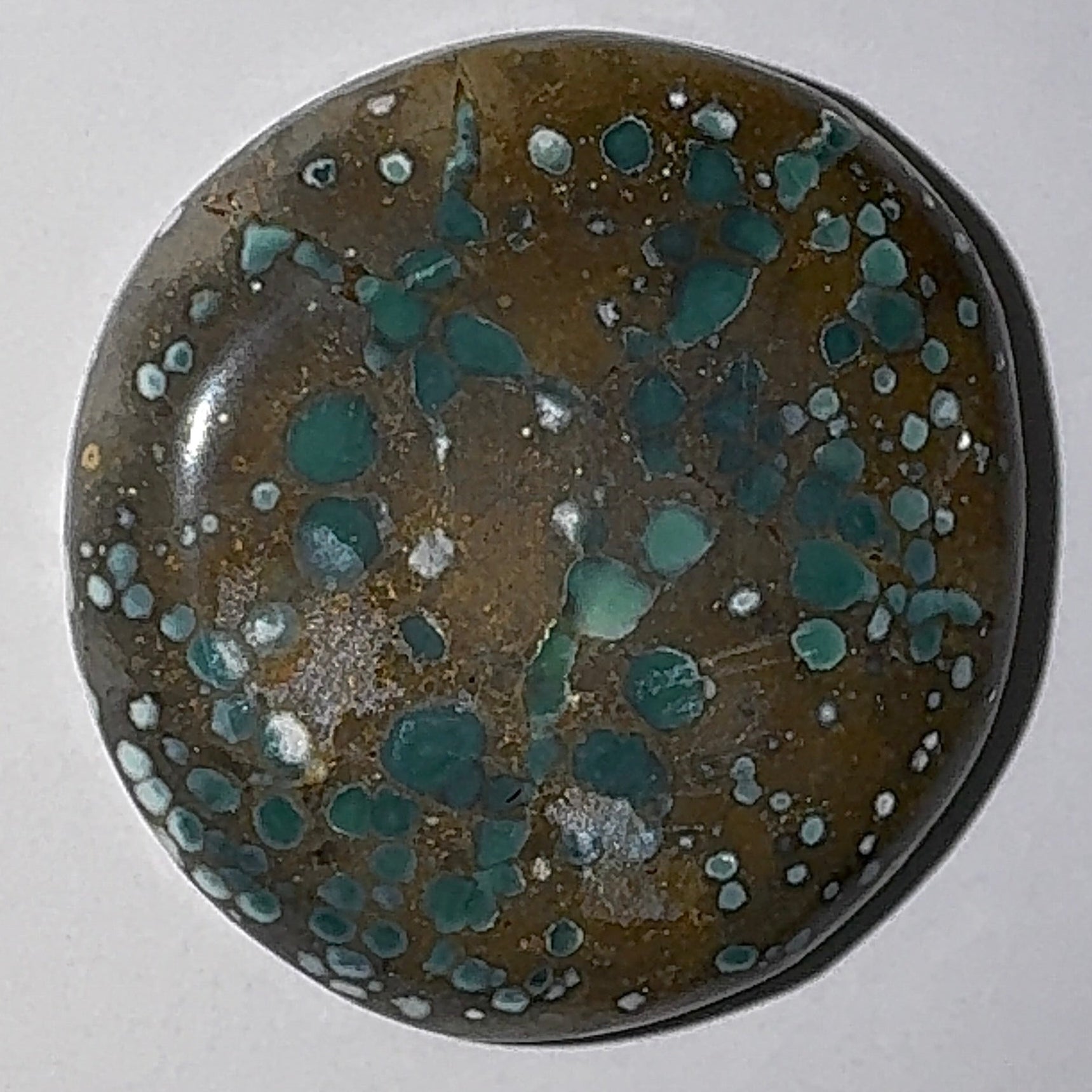 13ct Variscite bi valve pseudomorph