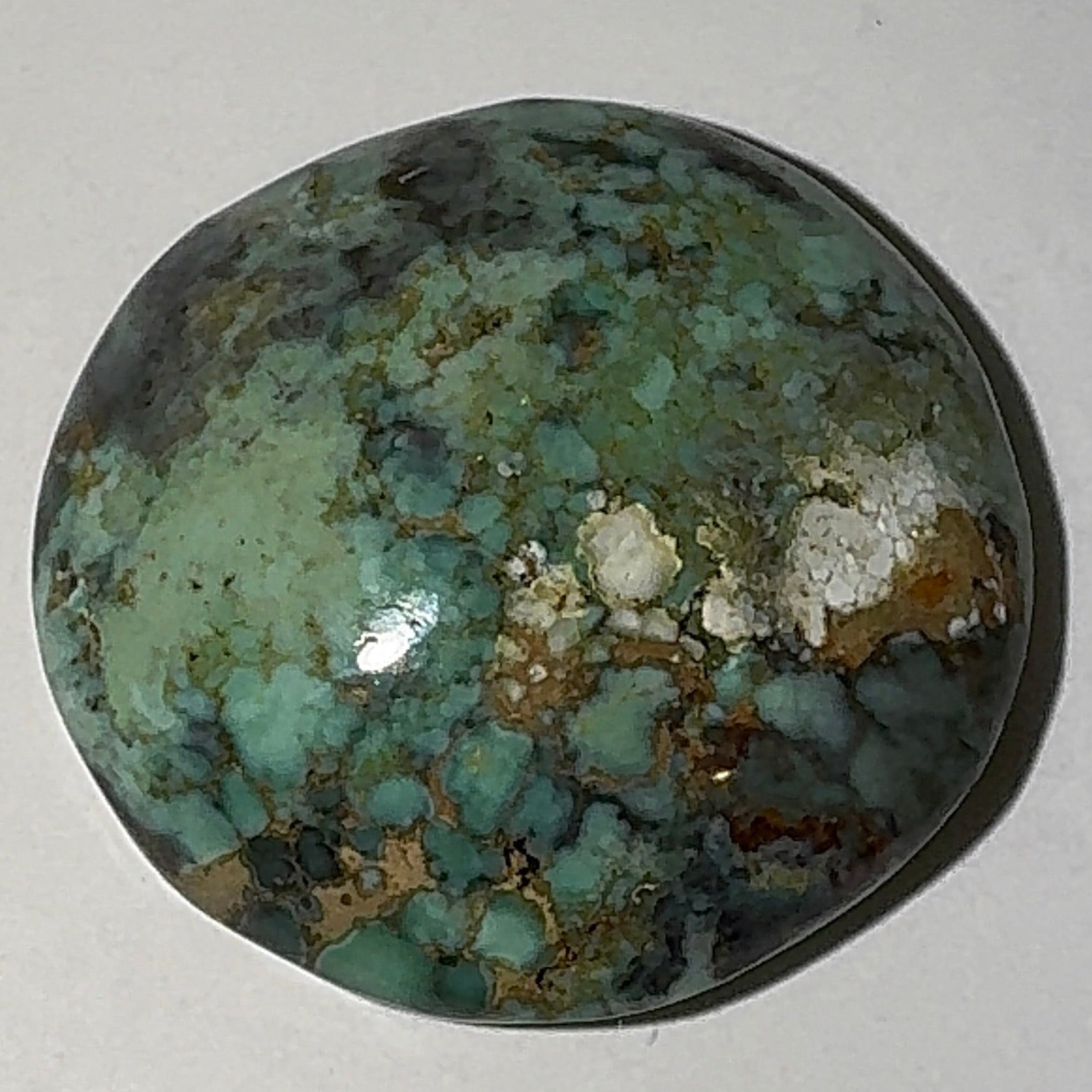 8ct Variscite bi valve pseudomorph